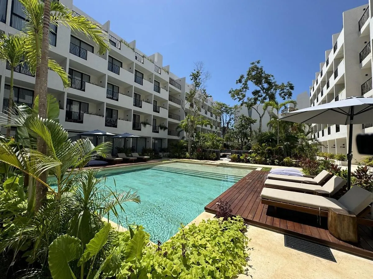 公寓 Depa En Tulum 2 Rec Y Jacuzzi公寓